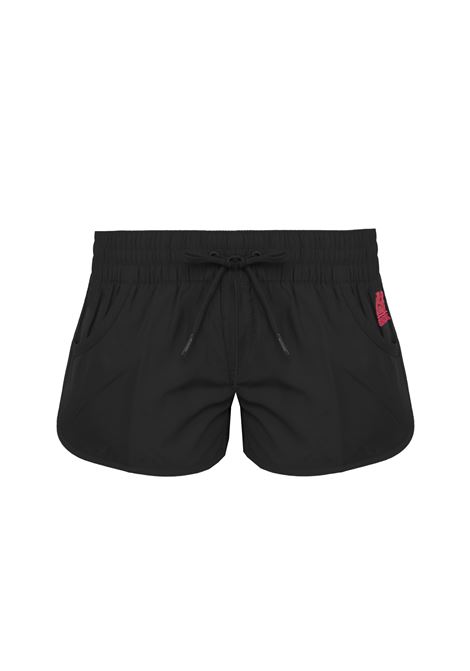 Margate -Pantaloncino Mare Corto Repreve Black Sundek | MARGATE SHORT W536BDRT30000441