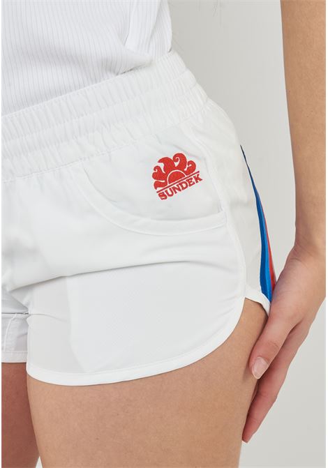 Margate -Pantaloncino Mare Corto Repreve White Sundek | MARGATE SHORT W536BDRT30000644