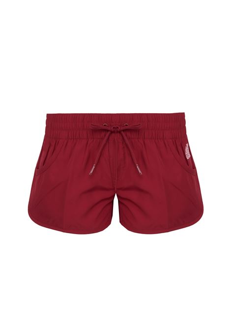 Margate -Pantaloncino Mare Corto Repreve Deep Scarlet Sundek | MARGATE SHORT W536BDRT300A9001