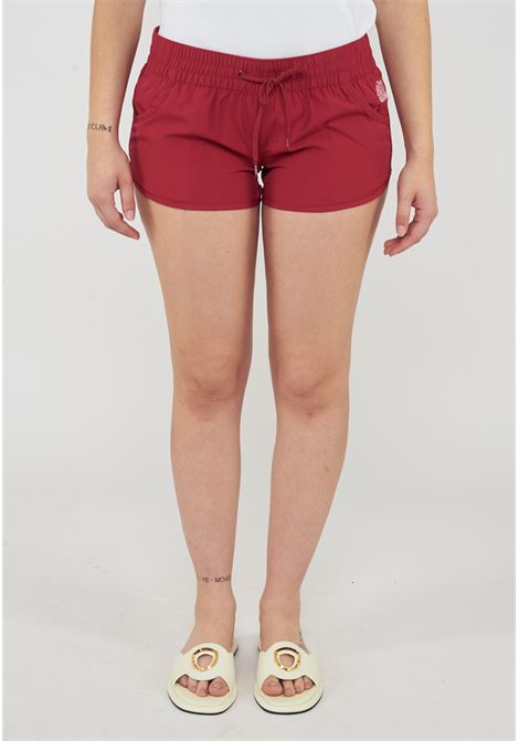 Margate -Pantaloncino Mare Corto Repreve Deep Scarlet Sundek | MARGATE SHORT W536BDRT300A9001