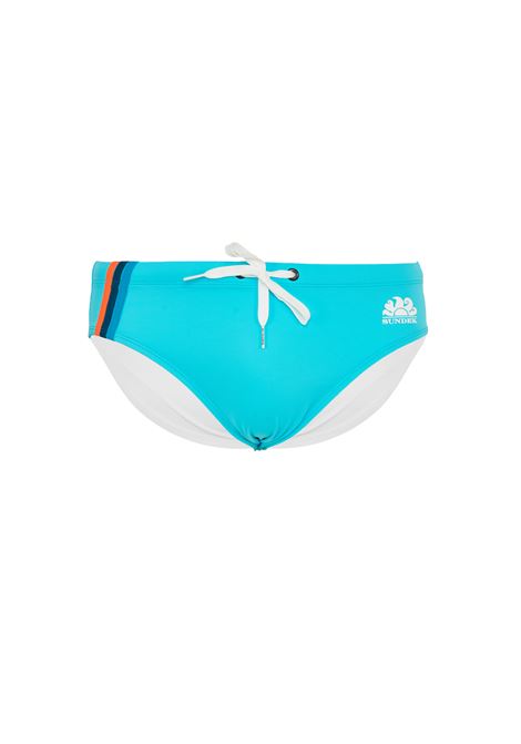 Slip mare Uomo Con Dettaglio Tricolare Marine 03 Sundek | SWIM BRIEF M313SSL300005203