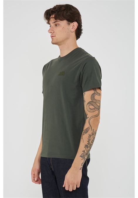 T-Shirt Uomo A Girocollo Con Logo Embossato Pine 01 Sundek | T-SHIRT M245TEJ780055100