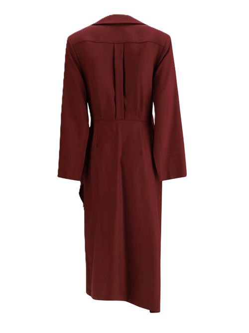 COMO MIDI DRESS CRIDA Crida Milano | COMO MIDI DRESSBORDEAUX