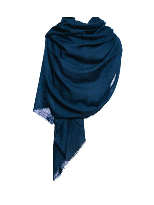Destin sciarpa Dei Quadra 140x160 Cm navy Destin | DEIQUANANAVY