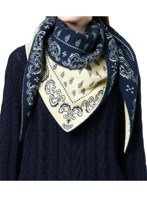 Guest in Residence foulard The Wild Rag GUEST IN RESIDENCE | A25210ALMIDNIGHT/BUTTER