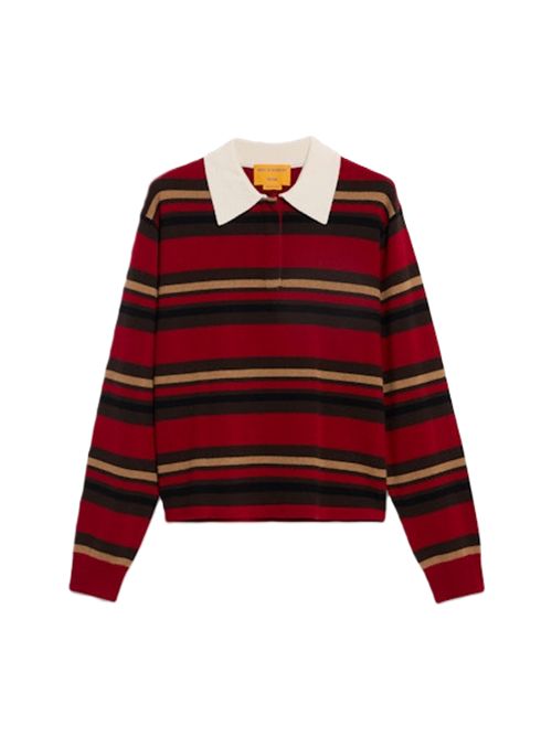 Maglia polo Guest In Residence cashmere GUEST IN RESIDENCE | W33010JLRUBY COMBO