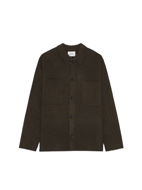 NN07 Jonas Merino Overshirt Sopracamicia in lana cotta Demitasse NN.07 | 22763986686398826 DEMITASSE