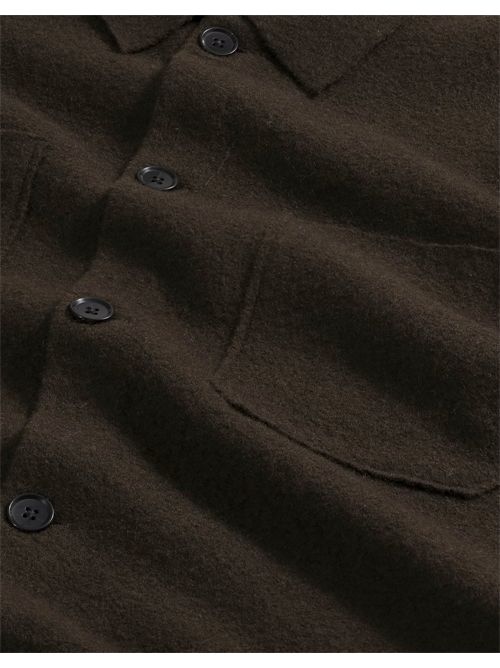 NN07 Jonas Merino Overshirt Sopracamicia in lana cotta Demitasse NN.07 | 22763986686398826 DEMITASSE