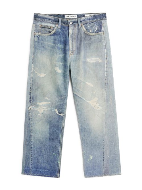 Third Cut Digital Denim Print Our legacy Our Legacy | M4205TDDDIGITO[ DENIM PRINT