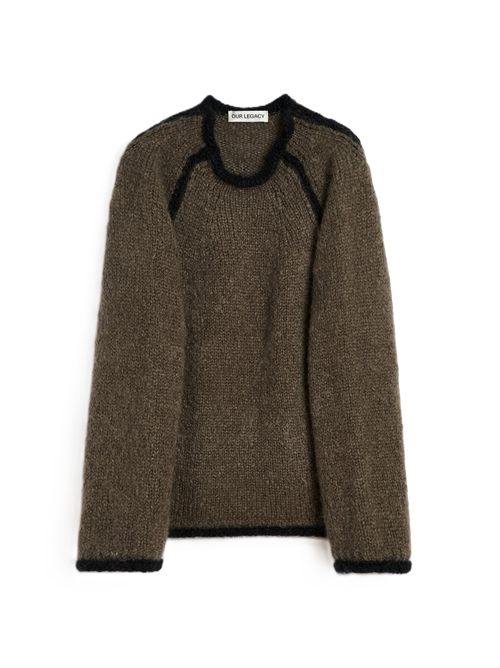 rider roundneck maglia Our Legacy Steel Mohair Our Legacy | M4253RSSTEE[ MOHAIR