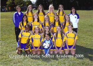 Boca 92 girls team profile
