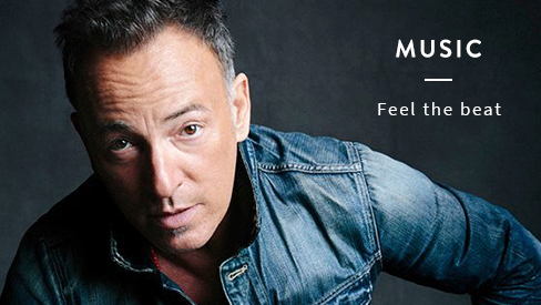 Music Theme - Featuring Bruce Springsteen Image