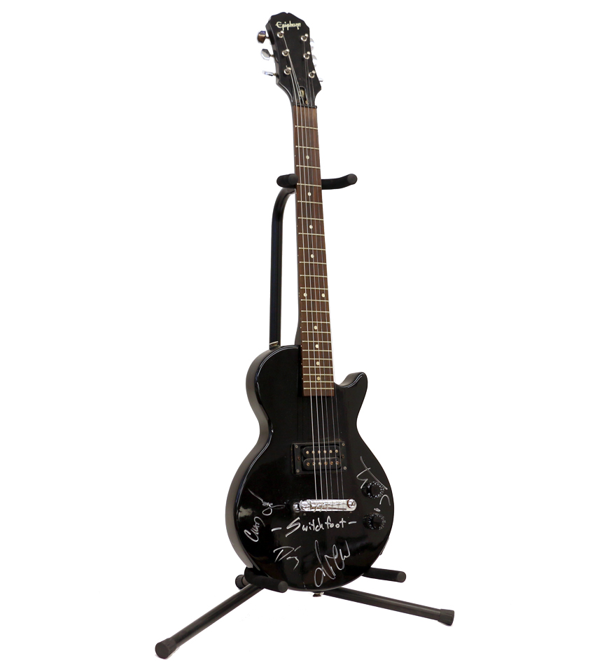 Charitybuzz Electric Guitar Signed by Switchfoot Lot 545800