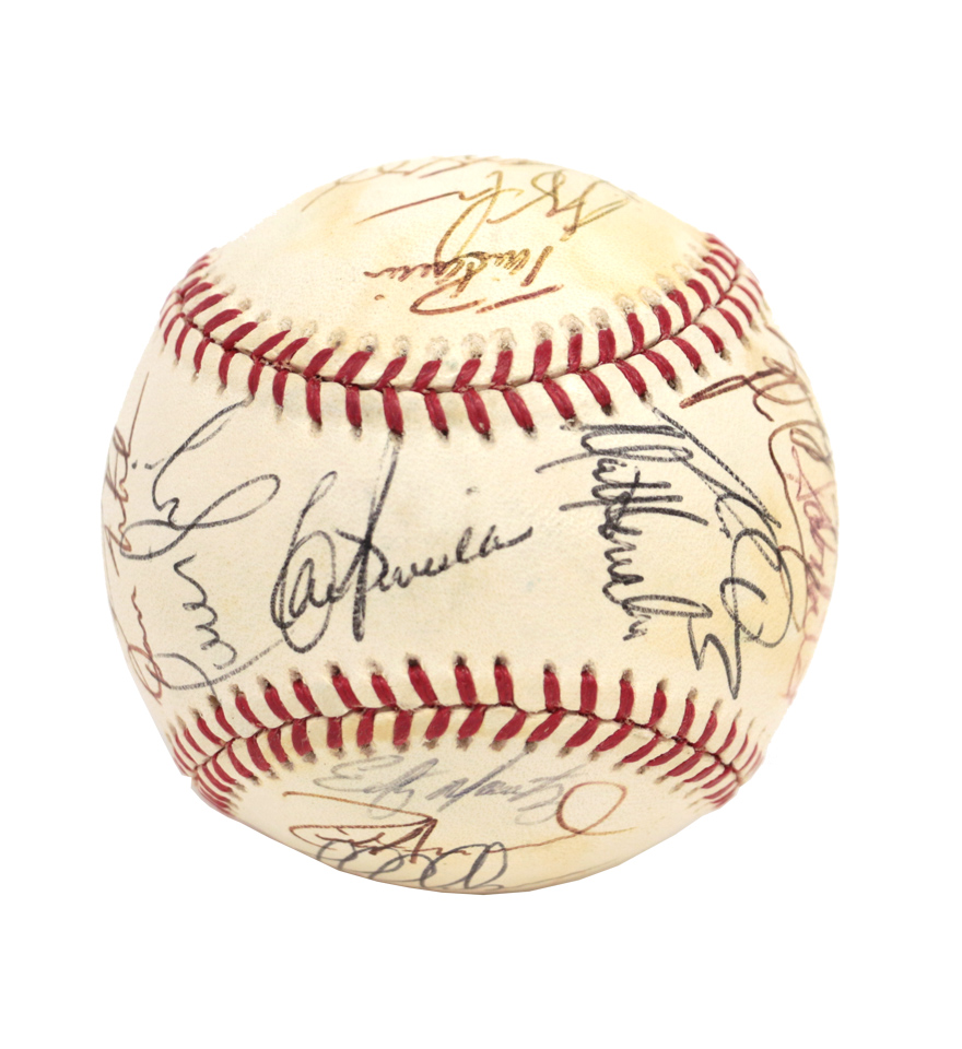 Charitybuzz 1995 Seattle Mariners Team Signed Baseball, Including Ken