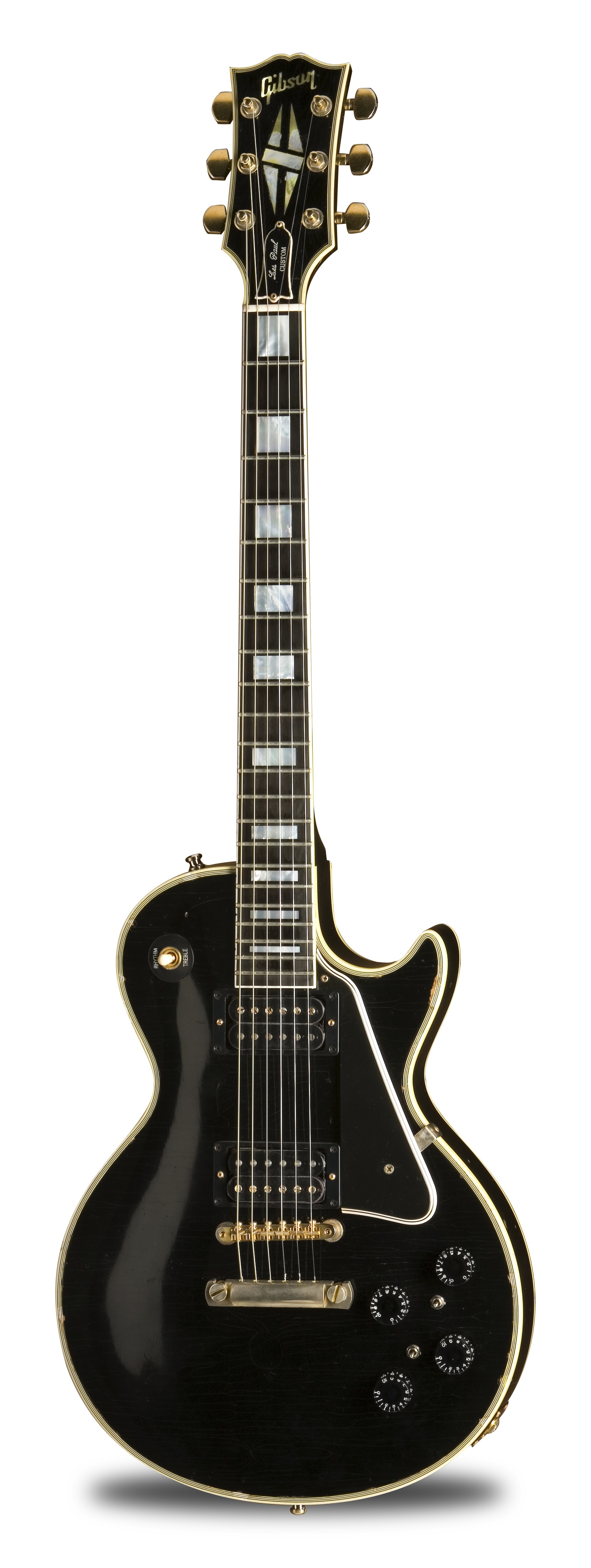 Charitybuzz LIVE BID! Mick Jones Les Paul Custom Guitar Lot 801600