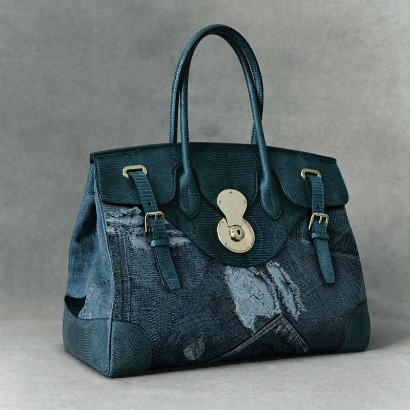 ralph lauren snakeskin bag