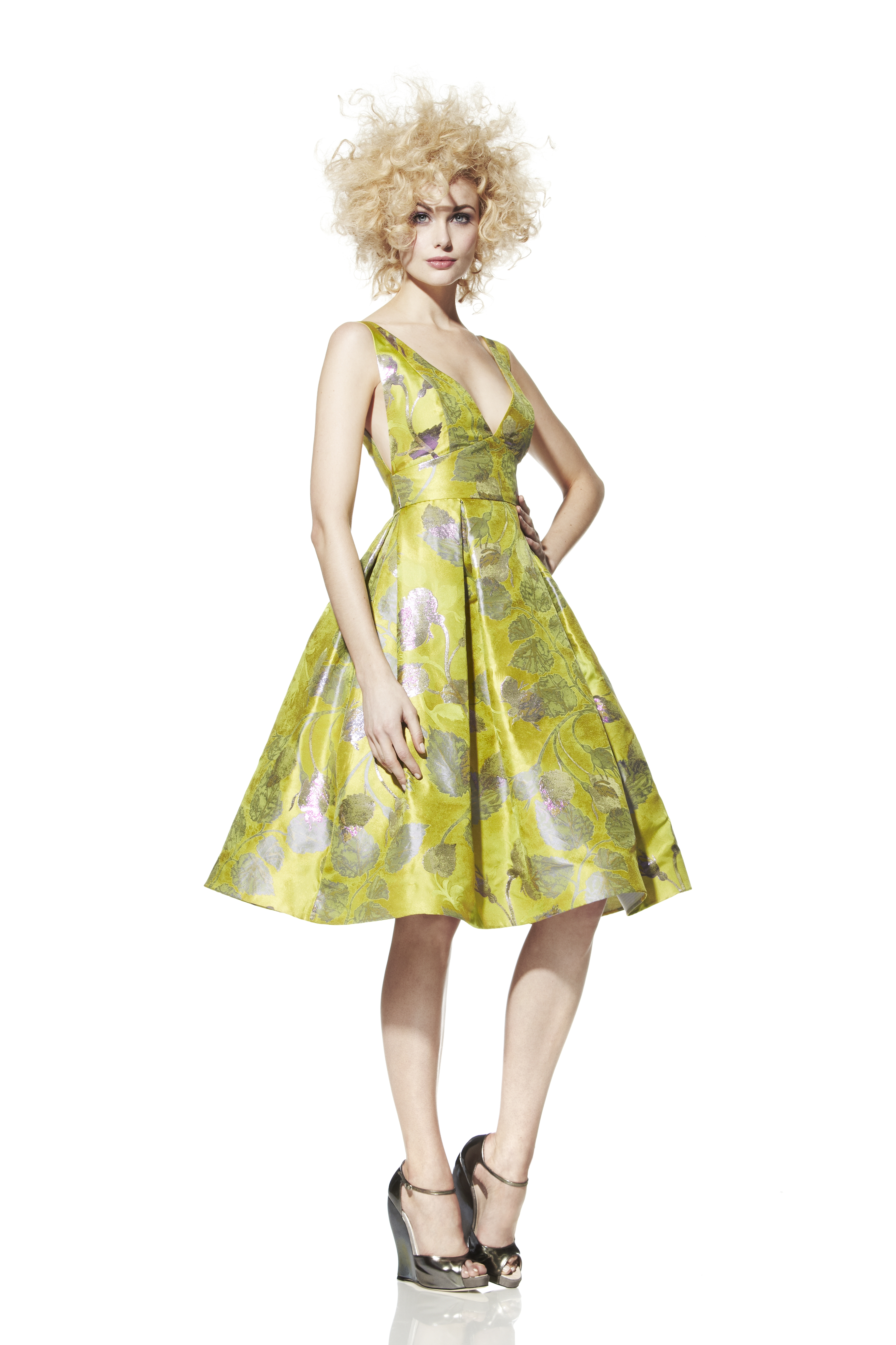 coast dawn jacquard dress