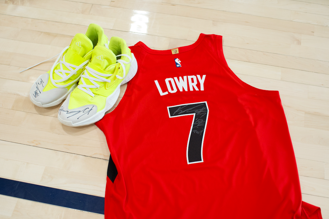 kyle lowry autographed jersey