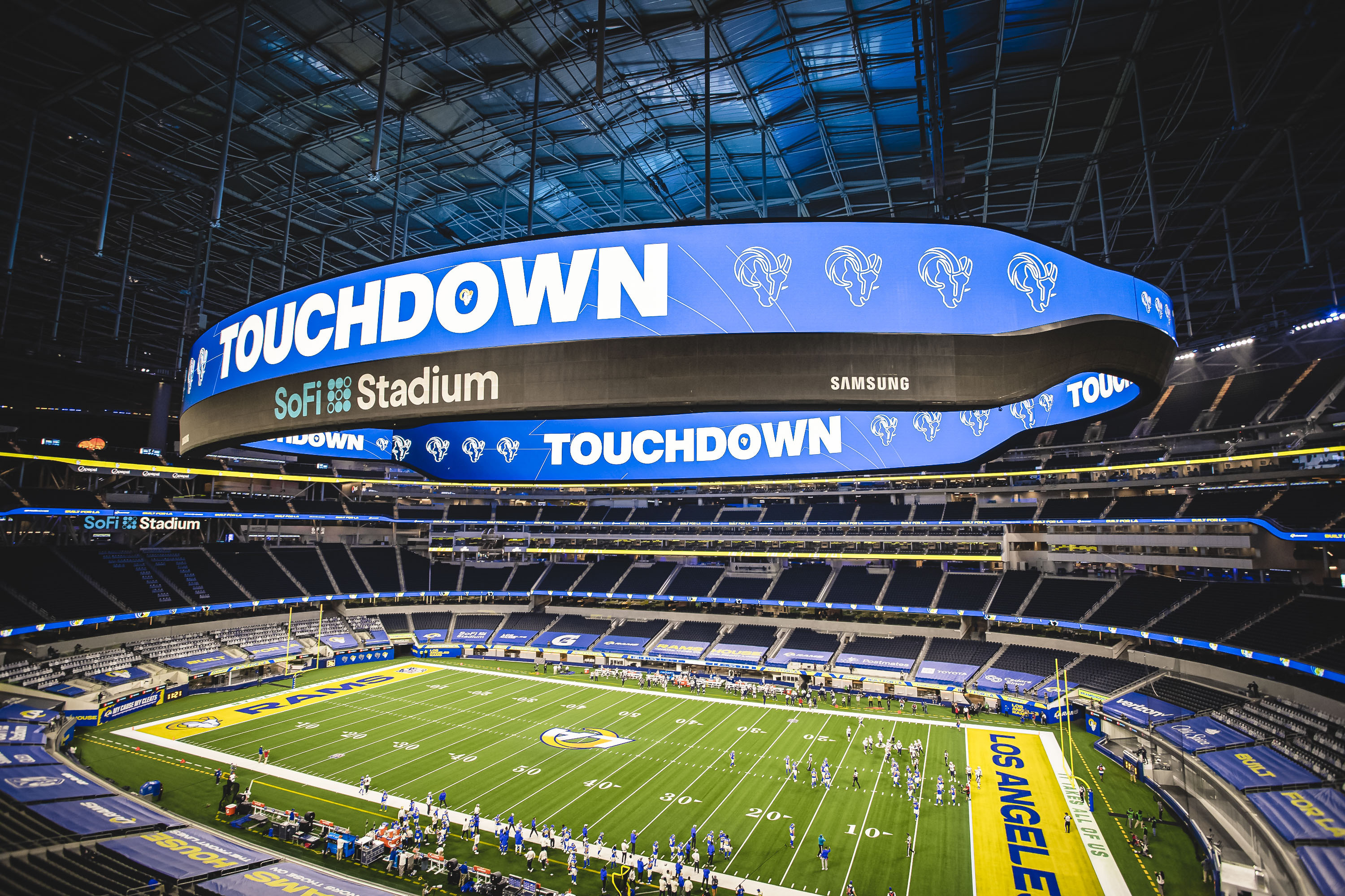 Charitybuzz 4 Tickets to a 2021 LA Rams Game &amp; Private