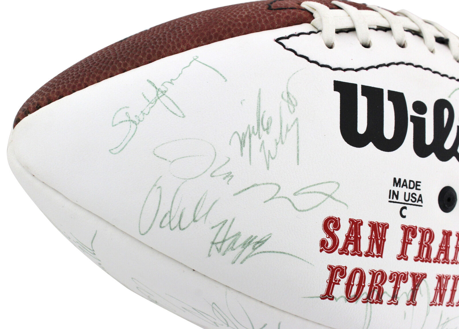Charitybuzz 49ers Super Bowl XXIV Team Signed Football Montana, Youn