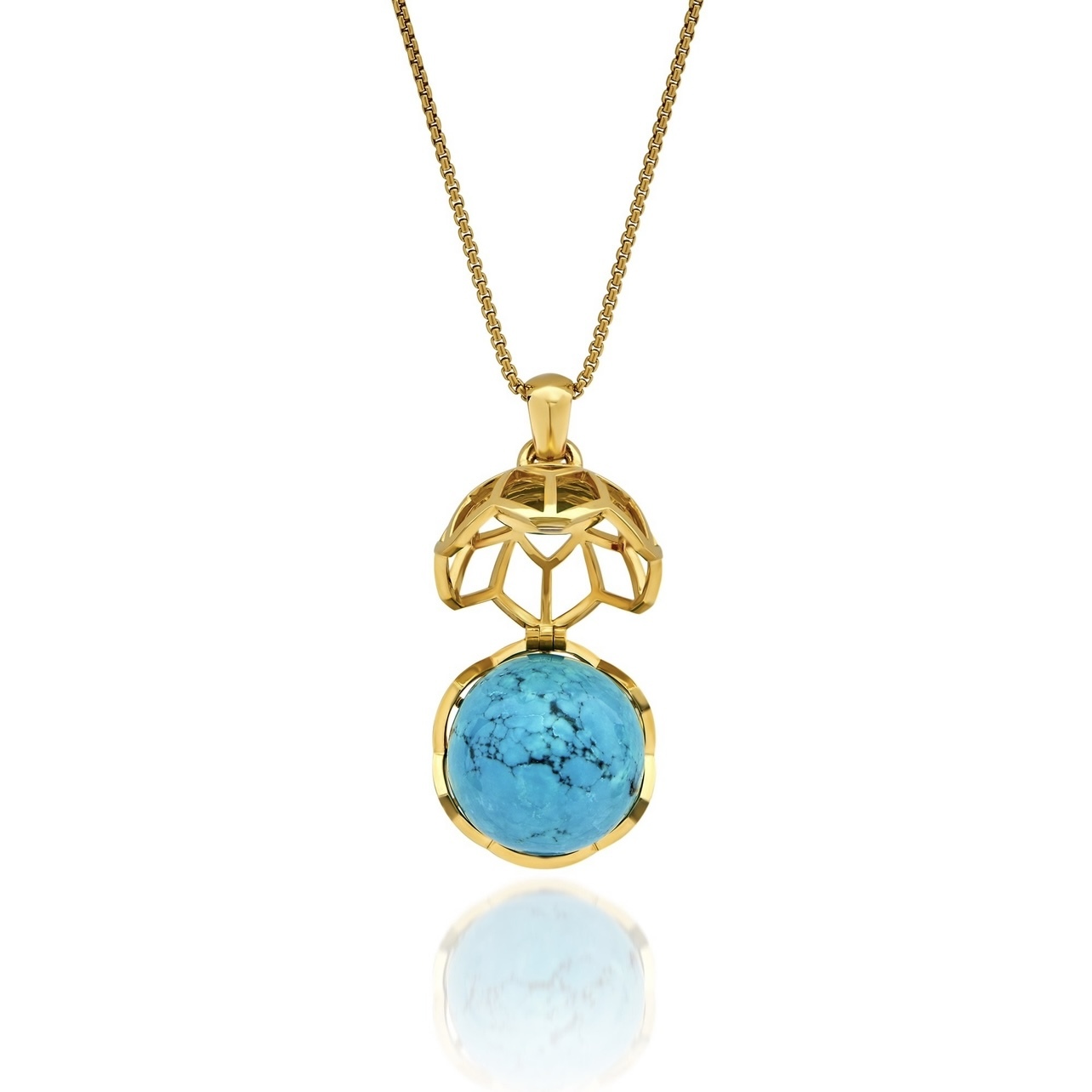 Charitybuzz 18k Yellow Gold Interchangeable Gemstone Pendant Necklace