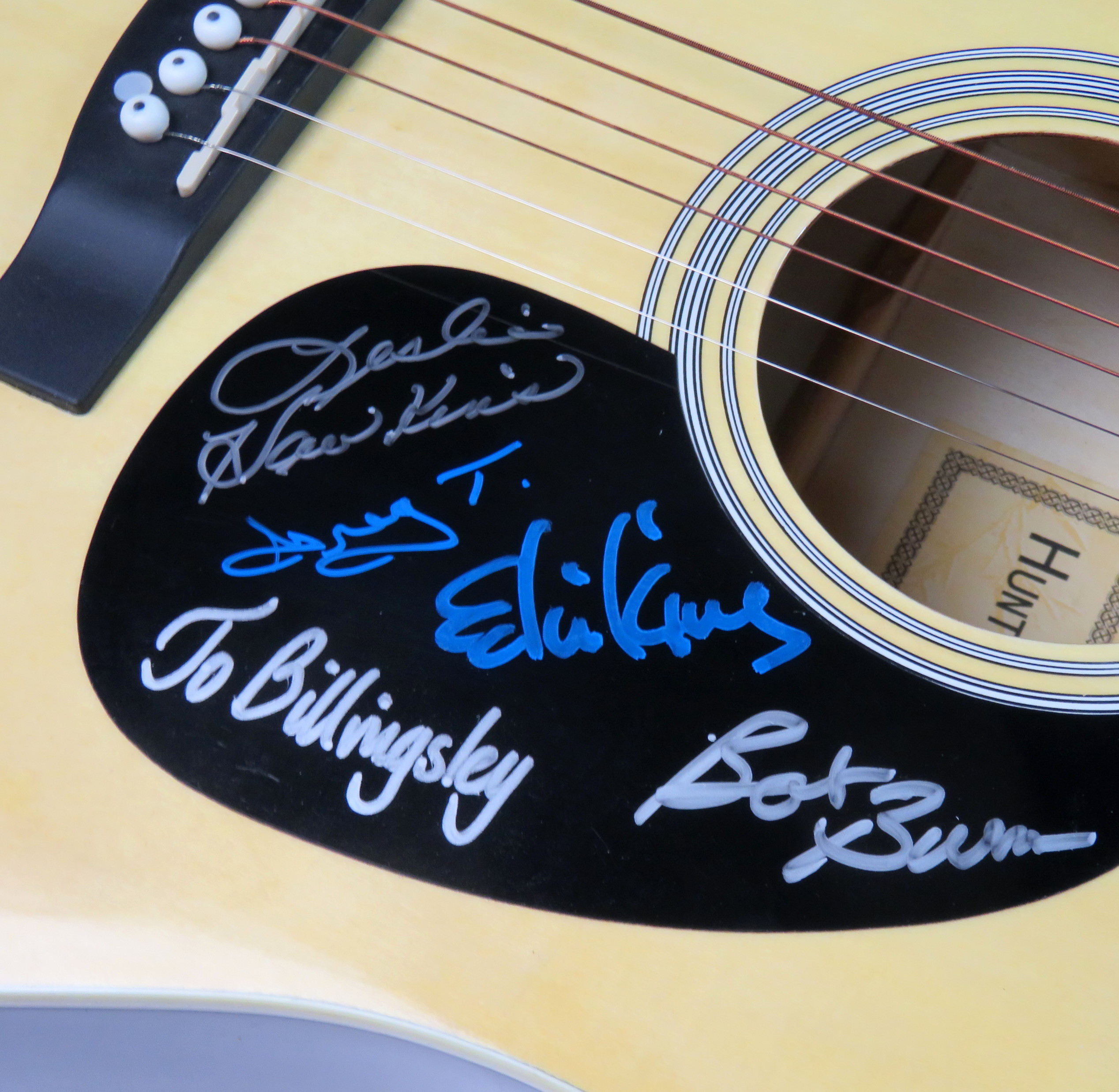 Charitybuzz: Lynyrd Skynyrd Signed Acoustic Guitar by 6 Original