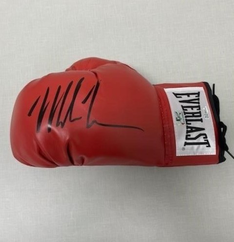 Charitybuzz: Mike Tyson Signed Boxing Glove - Lot 2252309