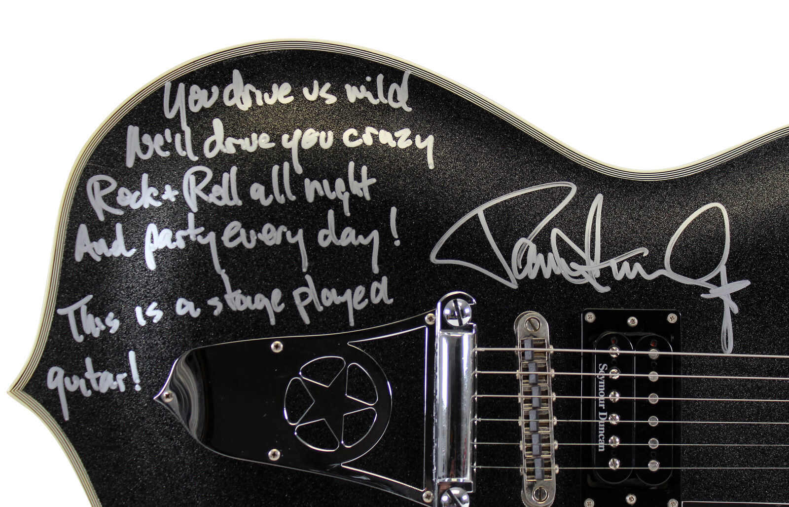 かわいい 1 まで Kiss Silvertone Paul Stanley モデル エレキギター