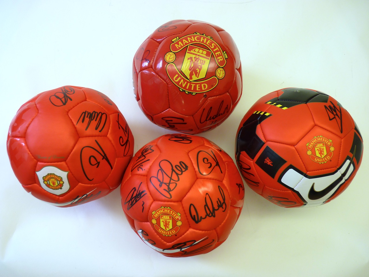 Charitybuzz Own Six Consecutive Years of Signed Manchester United Soc...