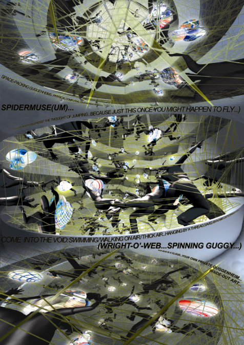 <img src="http://s3.amazonaws.com/charitybuzz-assets/images/guggenheim/logo.jpg"><br><i>Contemplating the Void</i><br> Artwork by Acconci Studio (Vito Acconci)