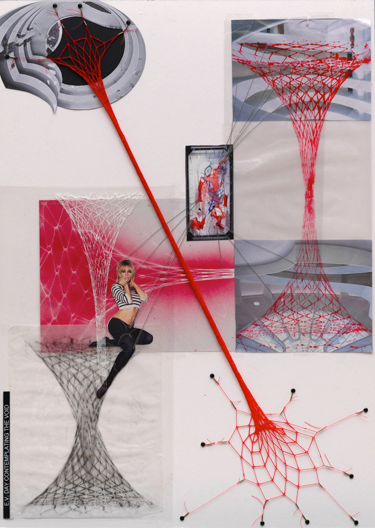 <img src="http://s3.amazonaws.com/charitybuzz-assets/images/guggenheim/logo.jpg"><br><i>Contemplating the Void</i><br> Artwork by E.V. Day