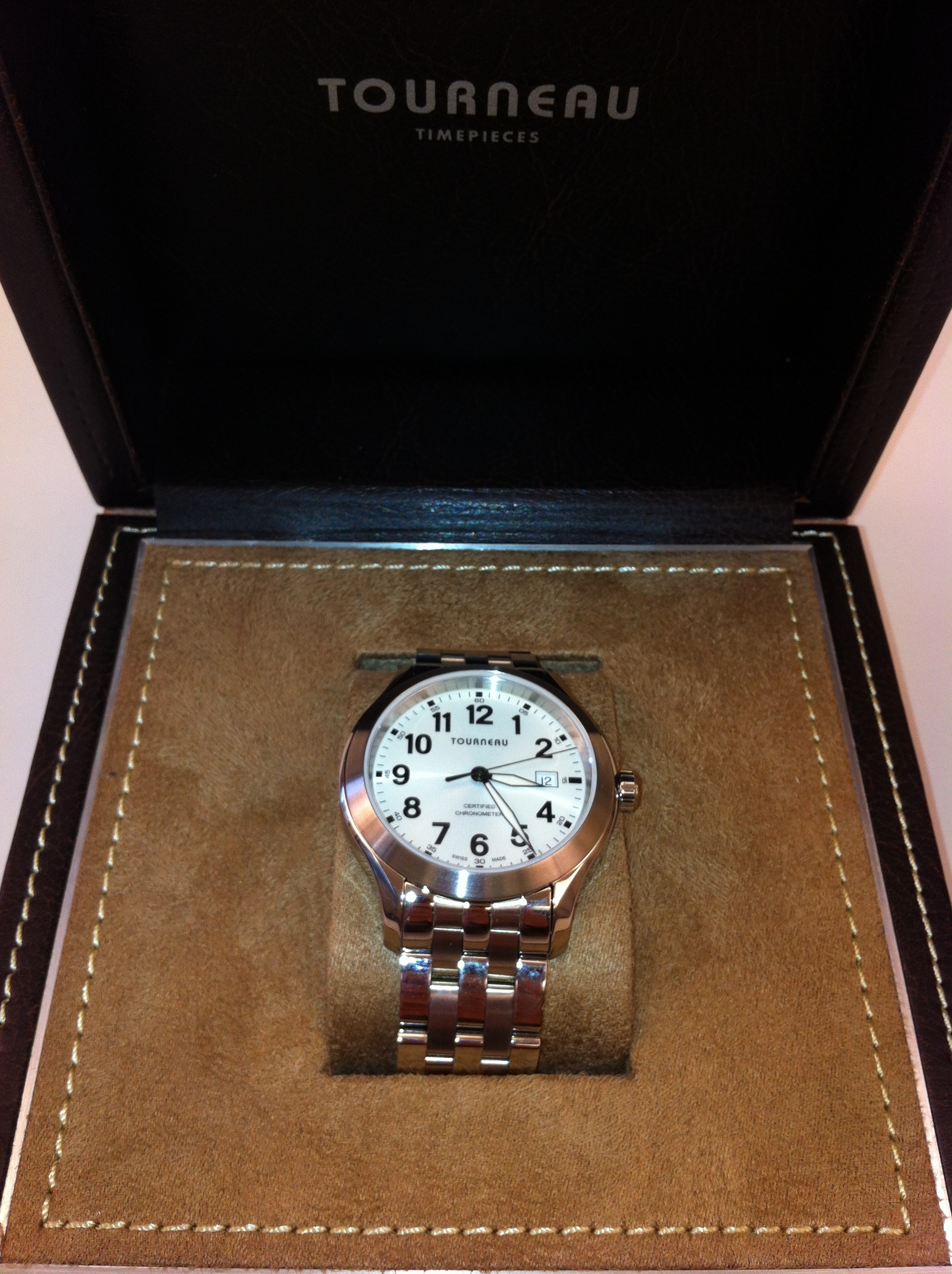 Charitybuzz A Handsome Men's Tourneau Timepieces Sportgraph Watch wit