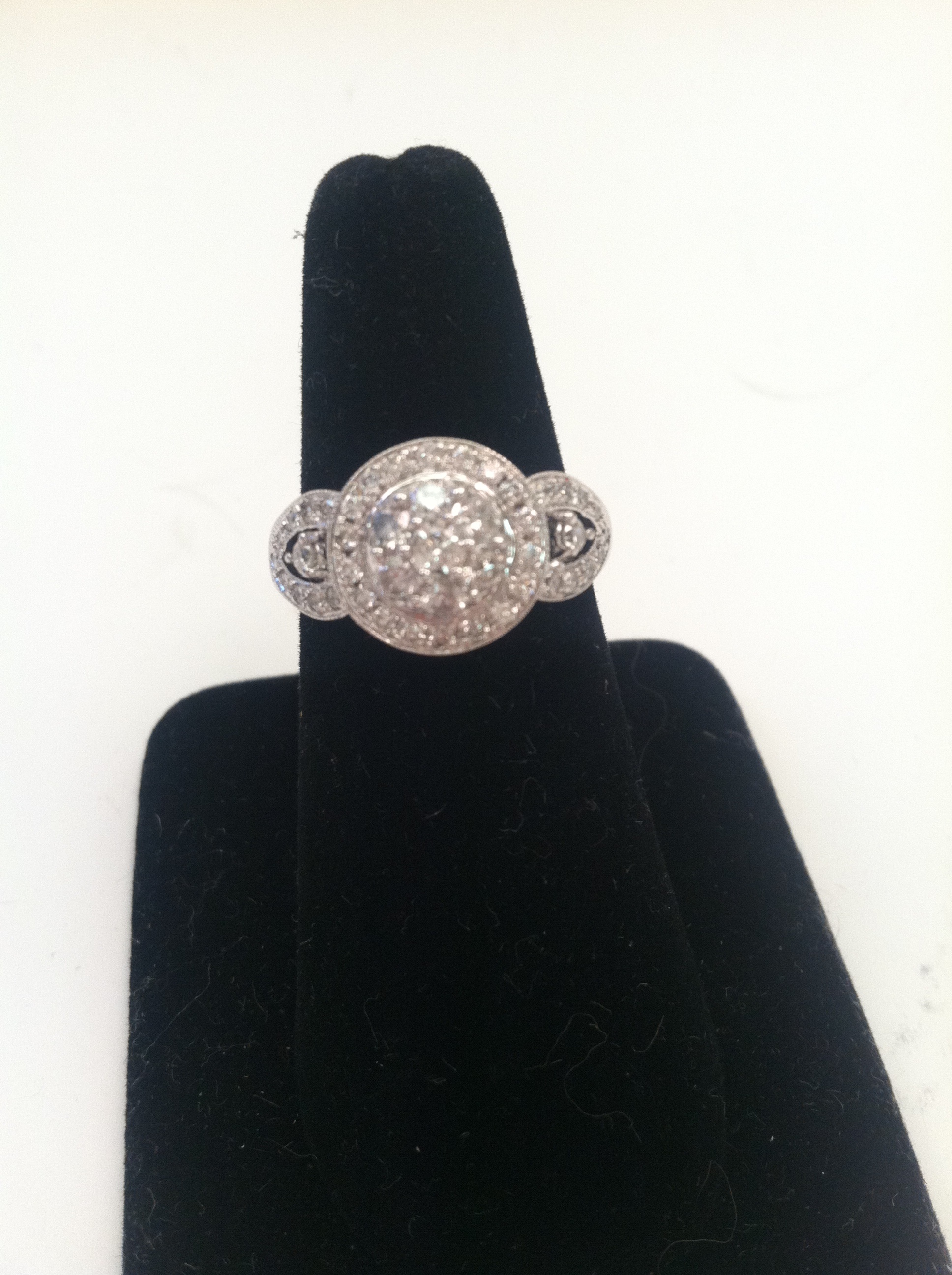 Zales Insurance Policy Covid Men S 3 8 Ct T W Diamond Slant Ring In