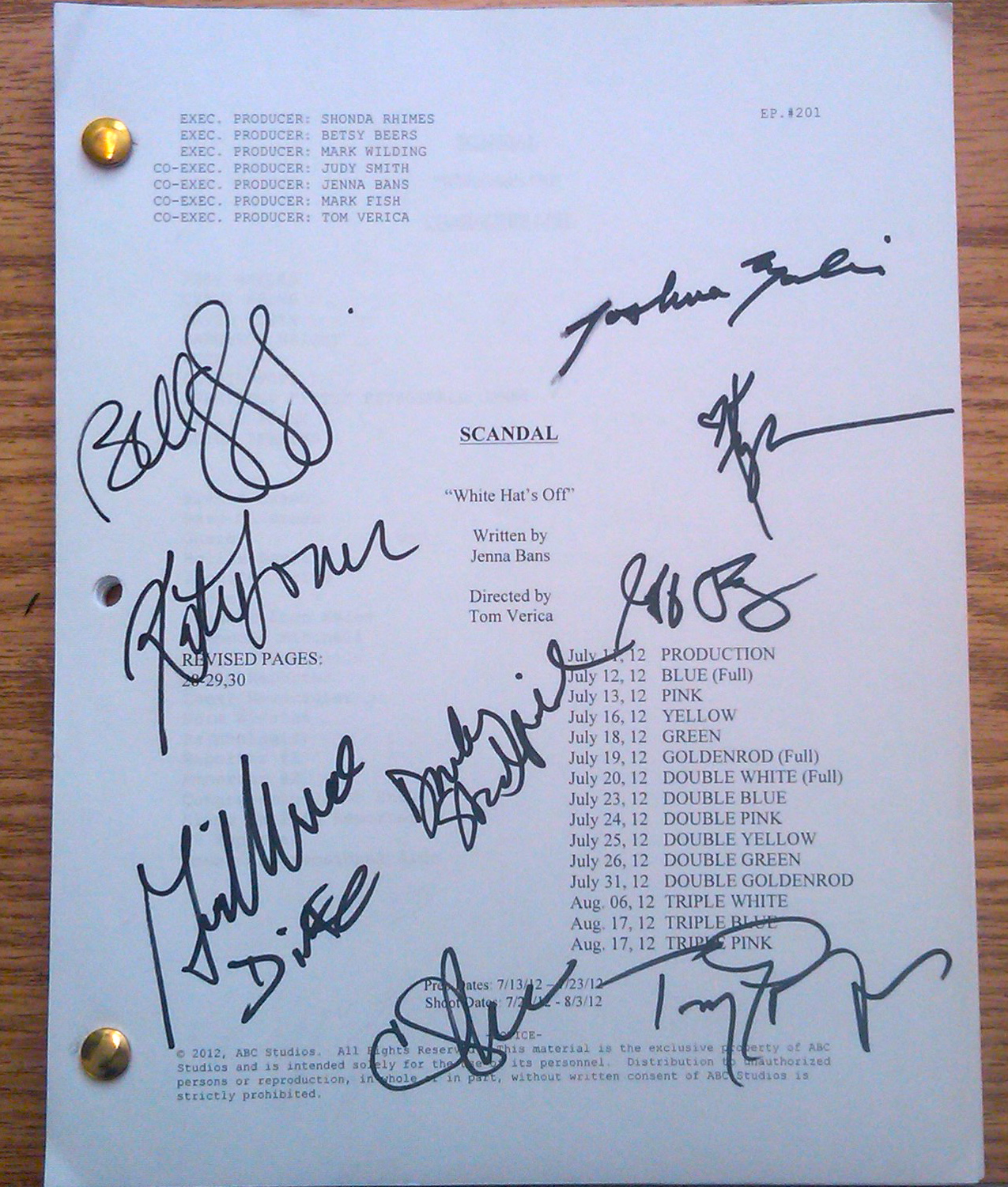 Charitybuzz Tour The Set Of Grey S Anatomy In La And Take Home A Swag Lot