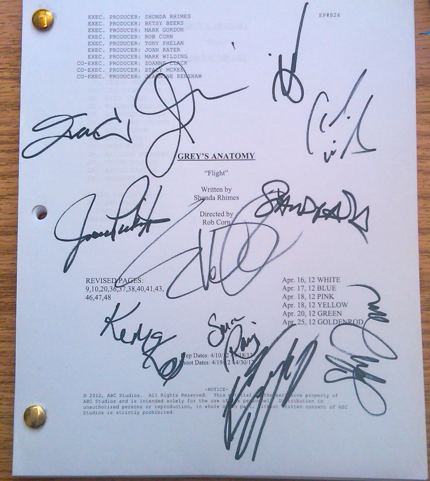 Charitybuzz Tour The Set Of Grey S Anatomy In La And Take Home A Swag Lot