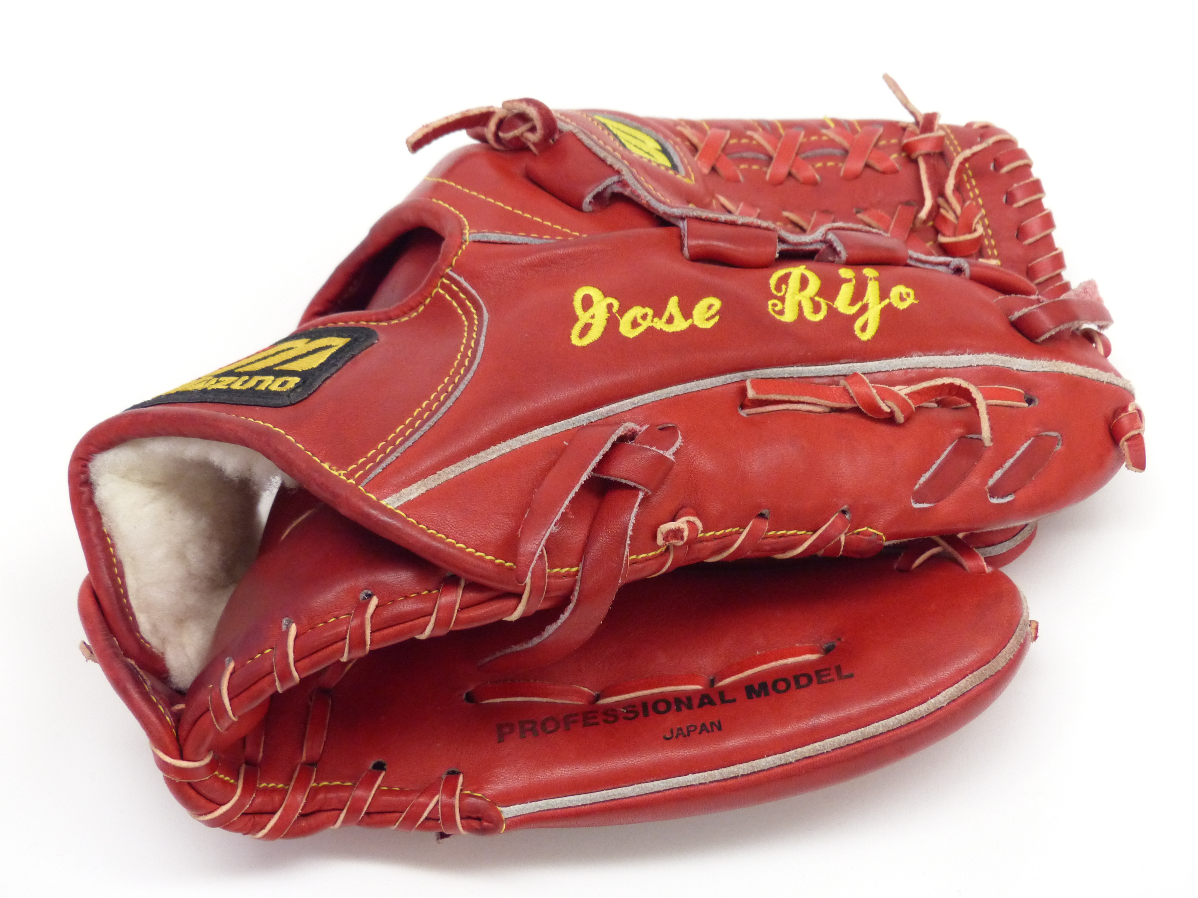 game used baseball glove