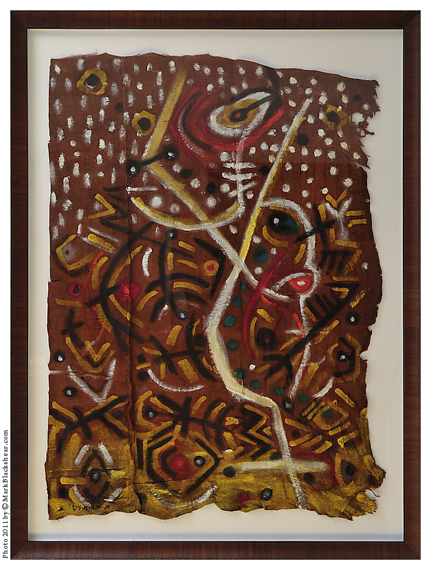 Charitybuzz Congo, Framed Oil Painting by Danny Simmons Lot 347904