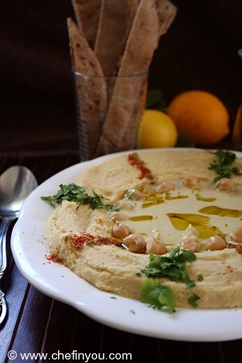 Chickpea Dip Recipe | Healthy Hummus Recipe | Middle Eastern Recipes