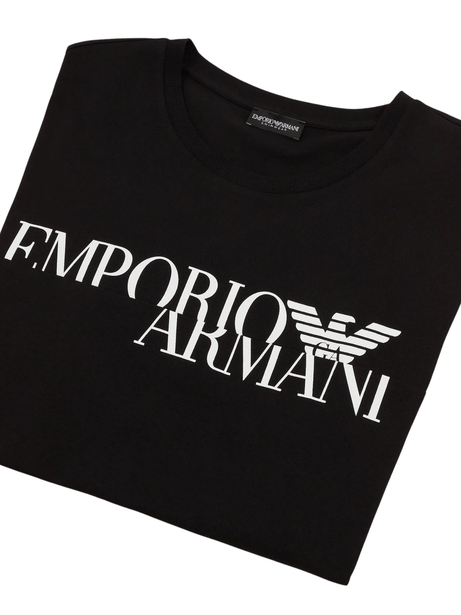 T Shirt Nera Uomo Armani T Shirt Nera Armani On Sale