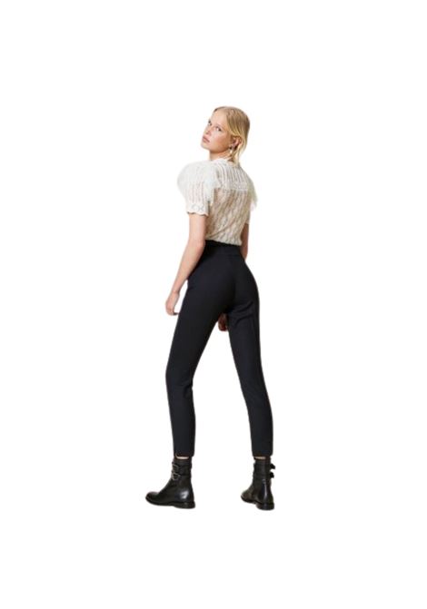Pantaloni a sigaretta in lana TWINSET | 212TP249000006