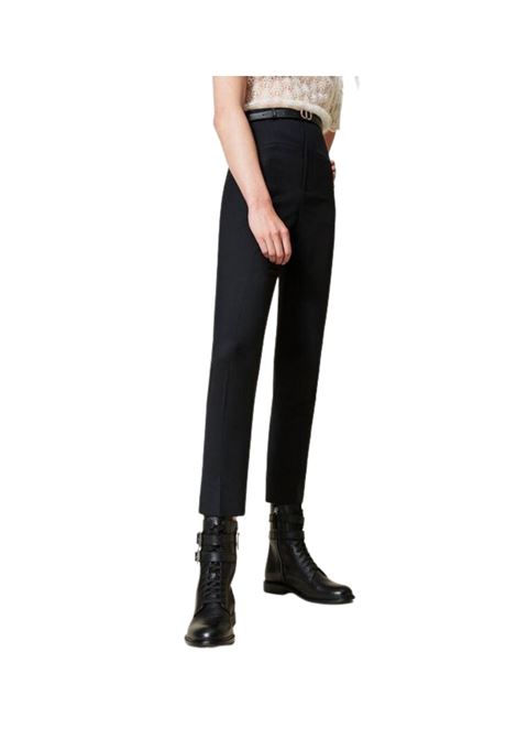 Pantaloni a sigaretta in lana TWINSET | 212TP249000006