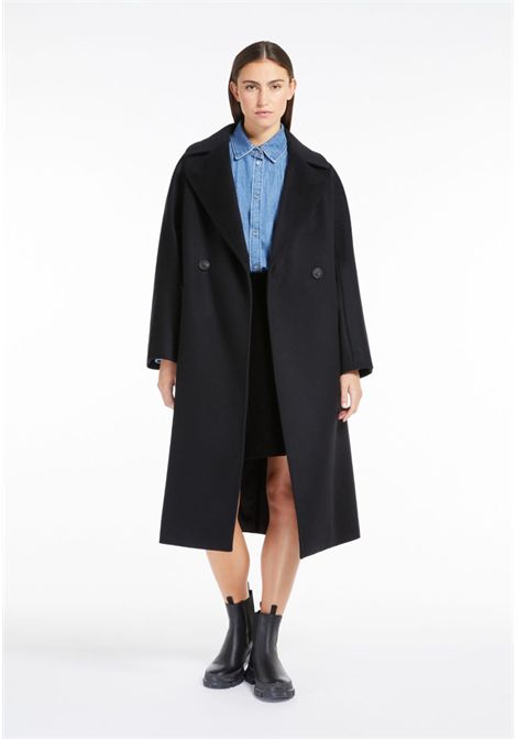 Cappotto midi doppiopetto in lana Weekend Max Mara | RESINA013