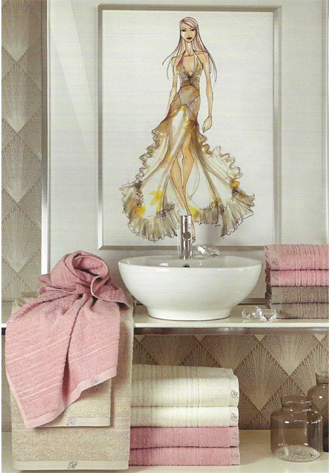 Set asciugamani Samira 5 pz Sabbia BLUMARINE | 10202004405