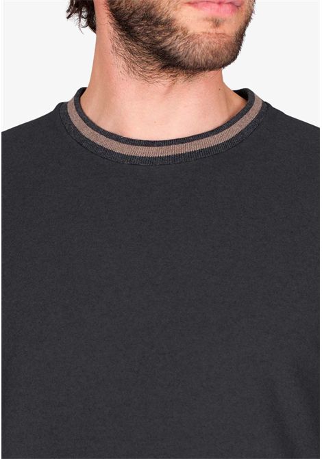 Tuta girocollo in confortevole jacquard punto Milano JULIPET | JAL858102