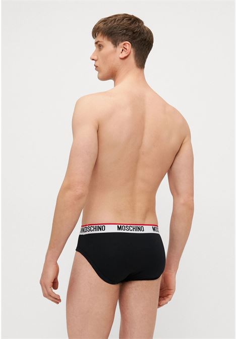 Set di 2 slip con logo Moschino | A139243001555