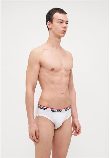 Set di 2 slip con logo Moschino | A139243001555