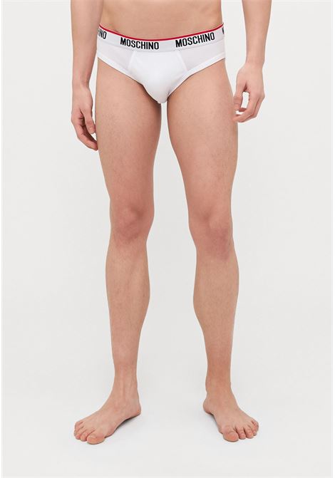 Set di 2 slip con logo Moschino | A139243001555