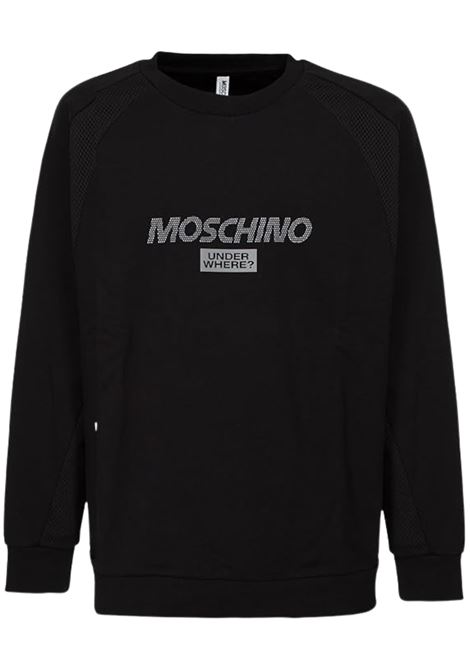 Moschino Underwear  Felpa logo Moschino | A170844200555