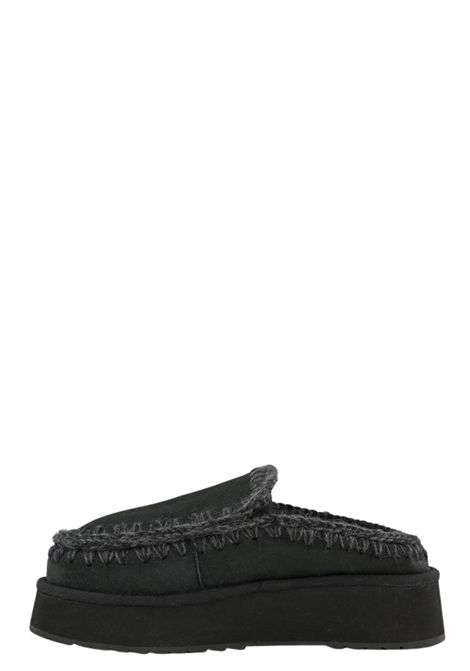 Sabot Eskimo Platform Nero Mou | 681004BKBK