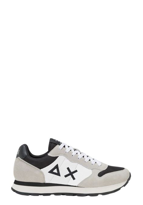 Sneaker Tom Color in nylon e suede Bianco SUN68 | Z4410701